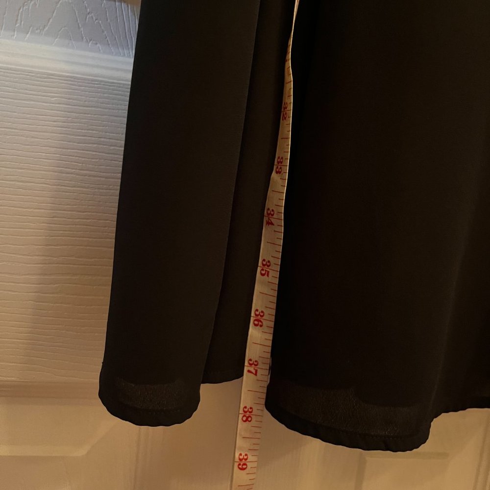 Modbe Black Razorback A-Line Dress - Picture 4 of 6